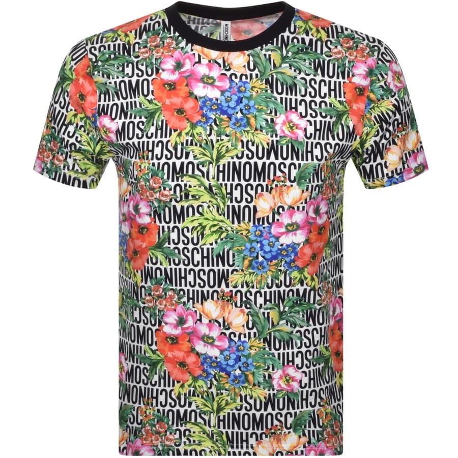 Alternative Image for ProductMoschino Short Sleeve Logo T Shirt White1